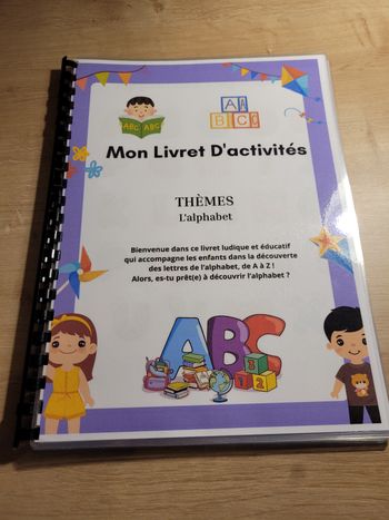 Livres d'activités Alphabet ✨️