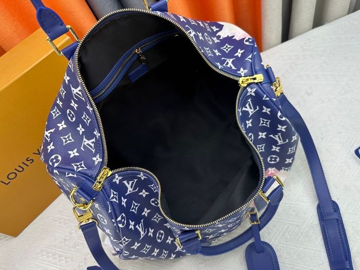 Louis Vuitton  KEEPALL 50  Taurillon Monogram - photo numéro 9