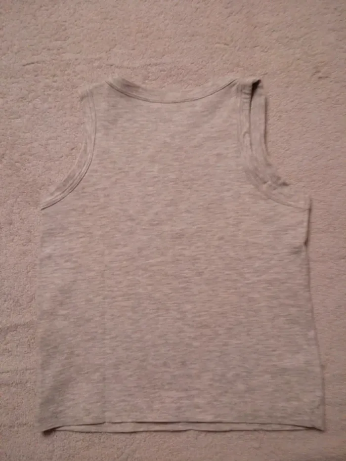 Tee-shirt Verbaudet gris (réf perso J29)(familleac72) - photo numéro 2