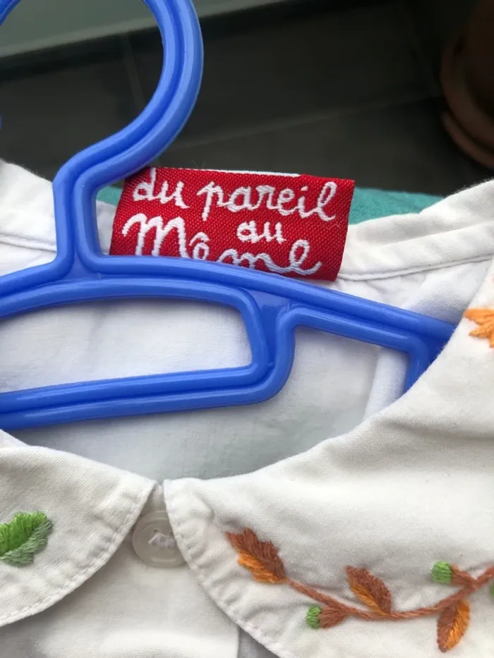 Chemisier brodé 3 ans - photo numéro 3