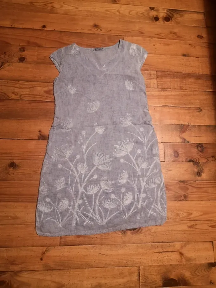 Robe bleue taille 38