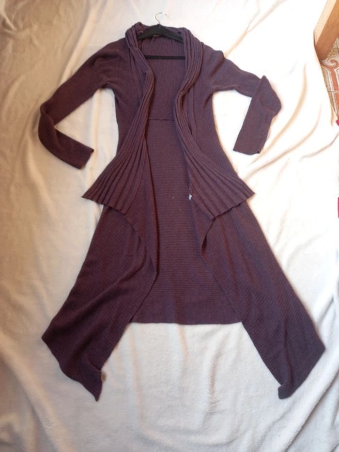 Gilet long asymétrique - photo numéro 2