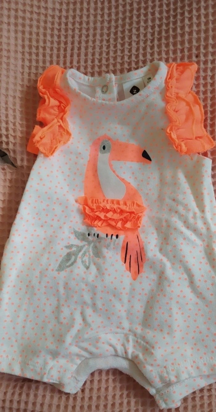 Lot séparable 7 pyjamas été 1 mois - photo numéro 5