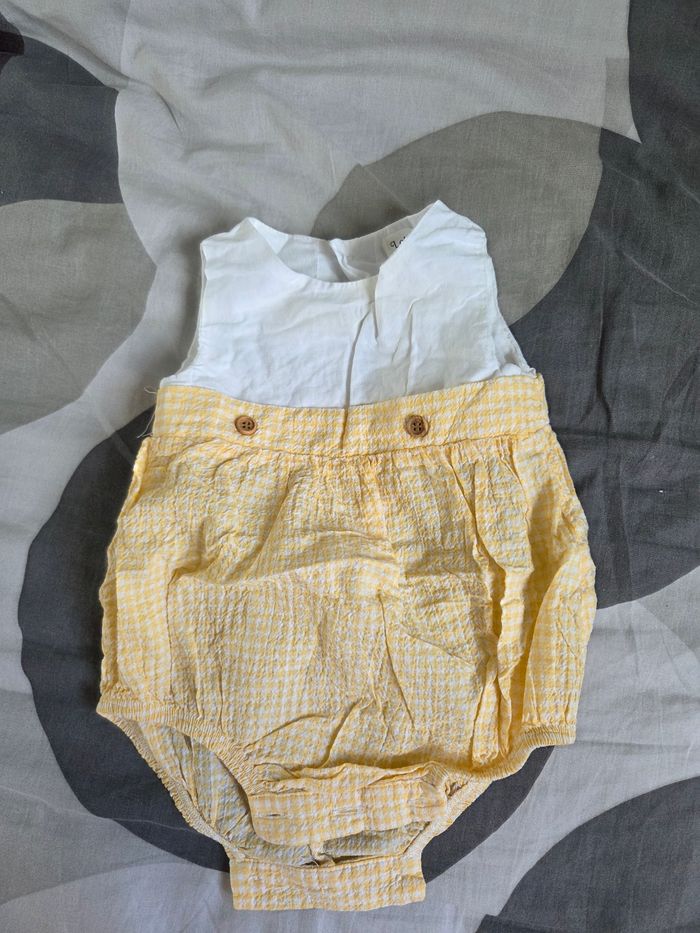 Lot grenouillère été bébé fille 3 mois