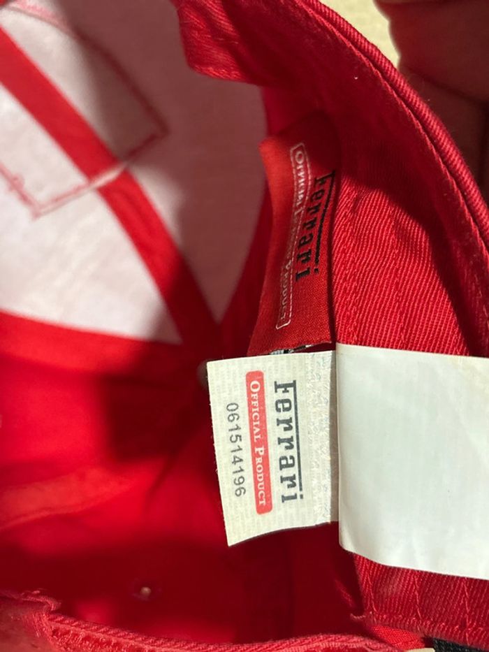Casquette Ferrari - photo numéro 3