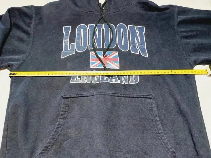 Sweat à capuche London mixte Taille M - photo numéro 6