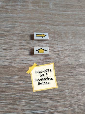 Lego 6973 lot 2 accessoires flèches