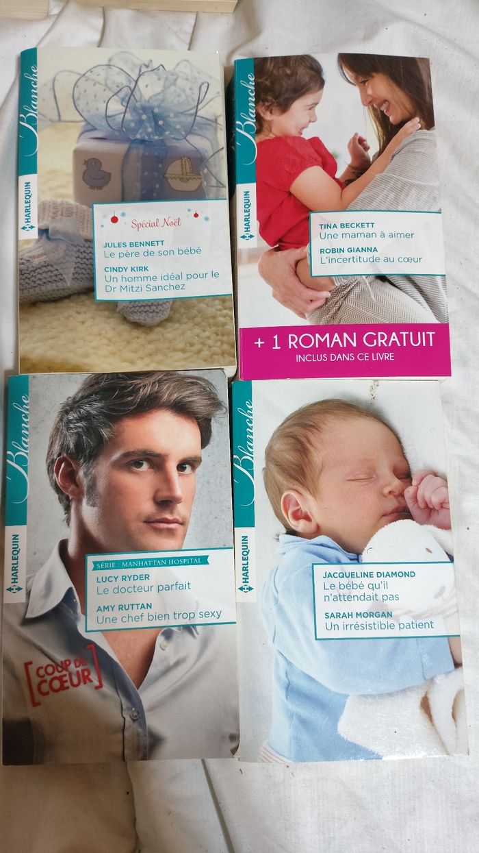 Lot de 8 Romans Harlequin - photo numéro 2