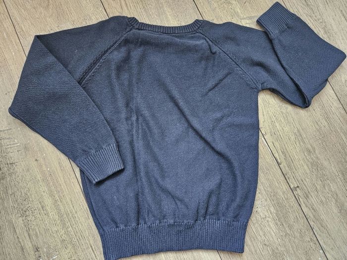 Pull col rond bleu marine Tape à l'oeil 6 ans - photo numéro 3