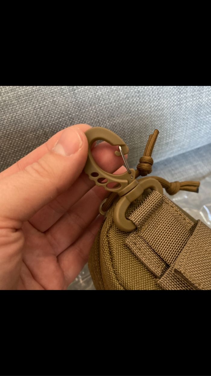 Etui à lunette armée, Camouflage tactique militaire NEUF Kaki - photo numéro 4