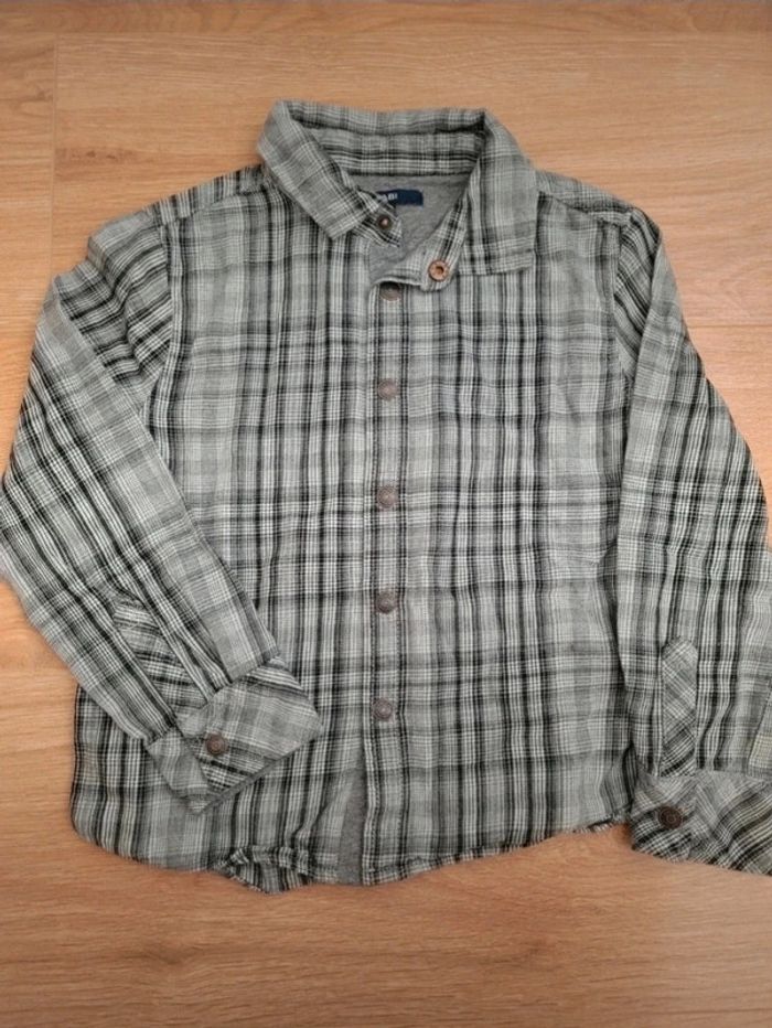 Chemise grise Kiabi 6 ans