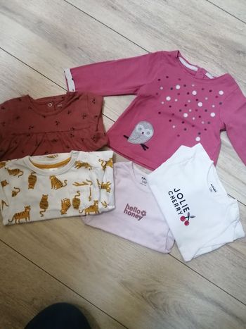 Lots vêtements fille 12mois