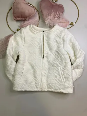 Veste fourrée fille (neuf) - Taille 5 ans