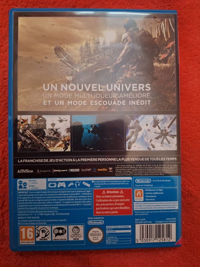 Call of Duty Ghost Wii U - photo numéro 2