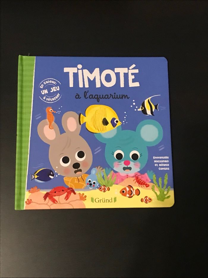 Livre Timoté à l’aquarium