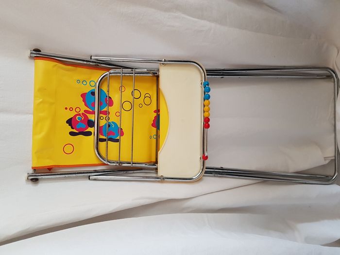 Ancien Jouet chaise haute Années 70 retro vintage - photo numéro 7