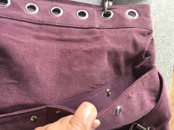 Sac Velours Neuf Ludivine Violet - photo numéro 8