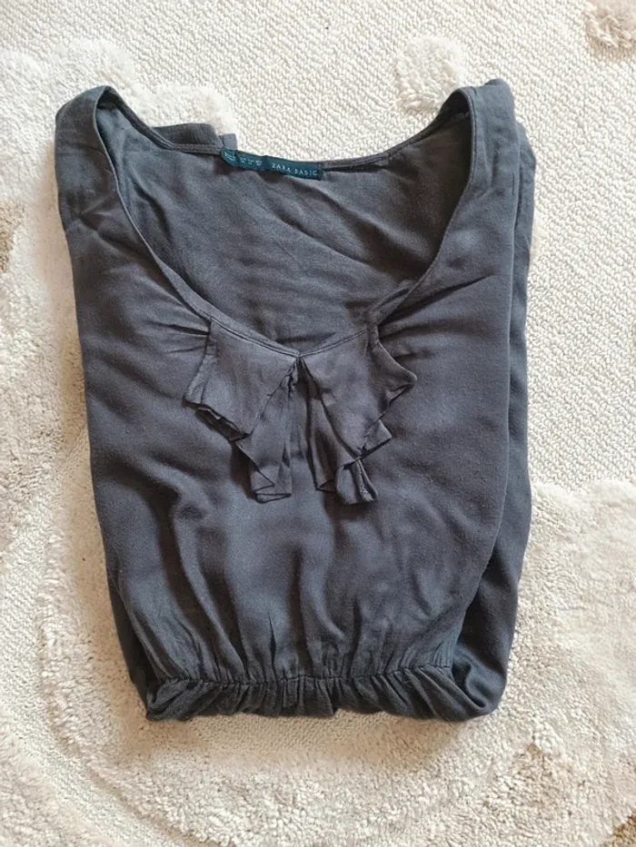 Robe grise Zara taille XL-42 - photo numéro 3