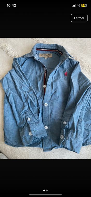 Chemise en jean