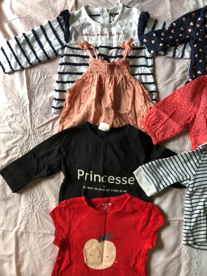Lot t-shirt et chemises - photo numéro 2