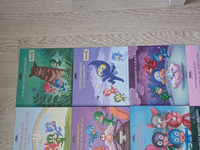 Lot de 18 livres « Les Pyjamasques » Aventures magiques et super-héros pour enfants - photo numéro 4