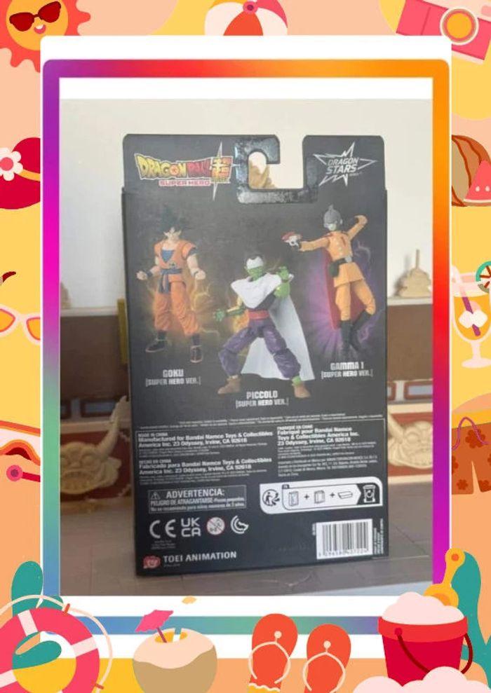 Figurine dragon stars Gamma super hero dragon ball super en boite - photo numéro 3