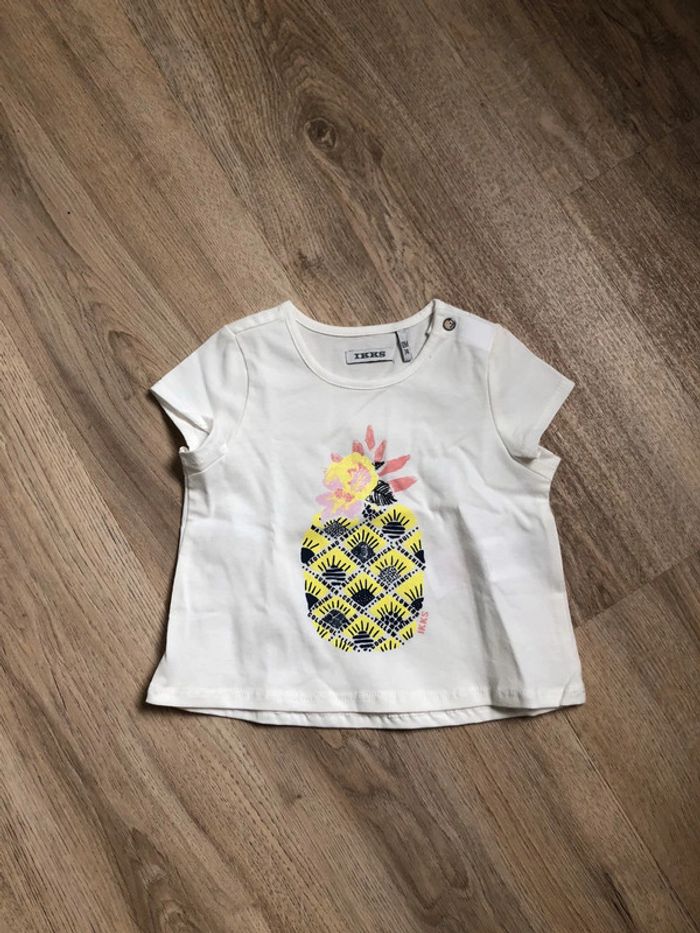 T-shirt ikks neuf 74cm 12m