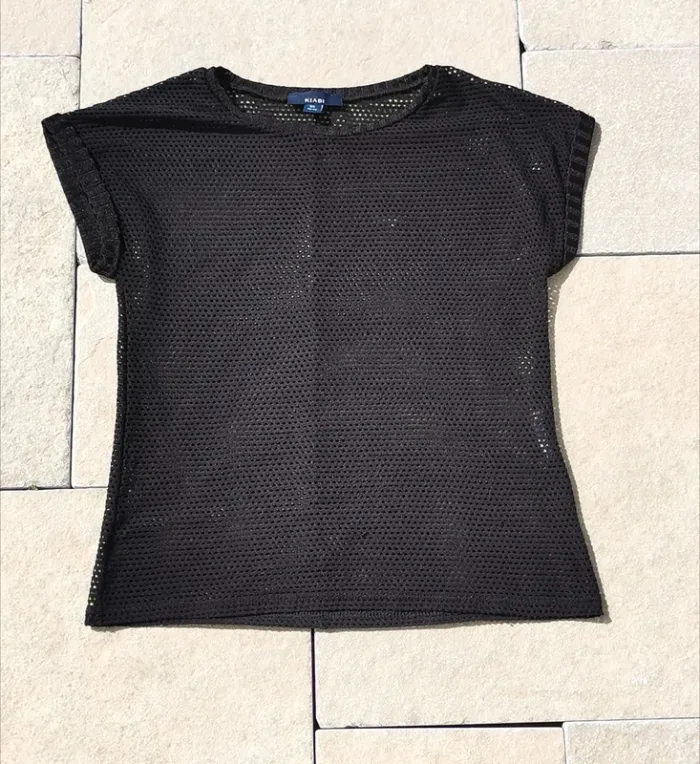 Tee-shirt ajouré kiabi taille XS