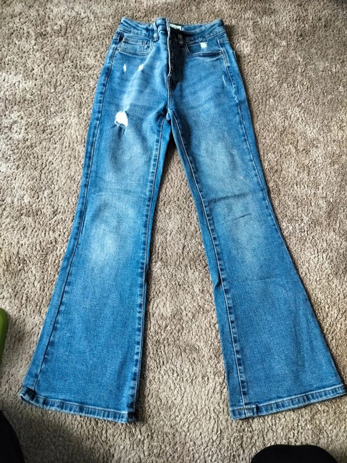 Jeans évasée kiabi - photo numéro 3