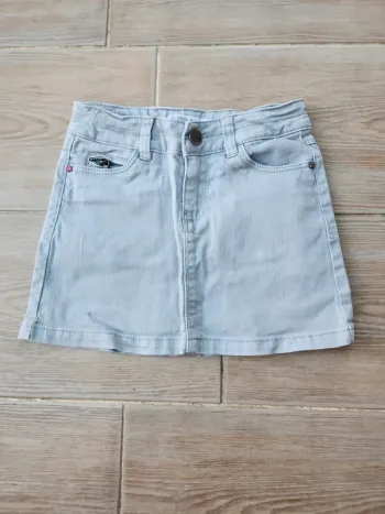 Jupe jeans grise 4 ans