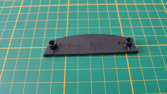 Dessous arrière pièce détachée miniature Jada Toys Dodge Viper SRT10 2008 1/24 1/24e 1/24ème #E24 - photo numéro 2