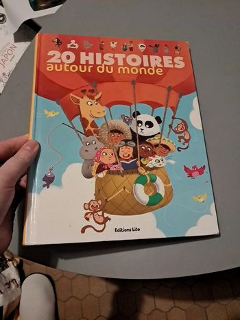 Livre 20 histoires autour du monde