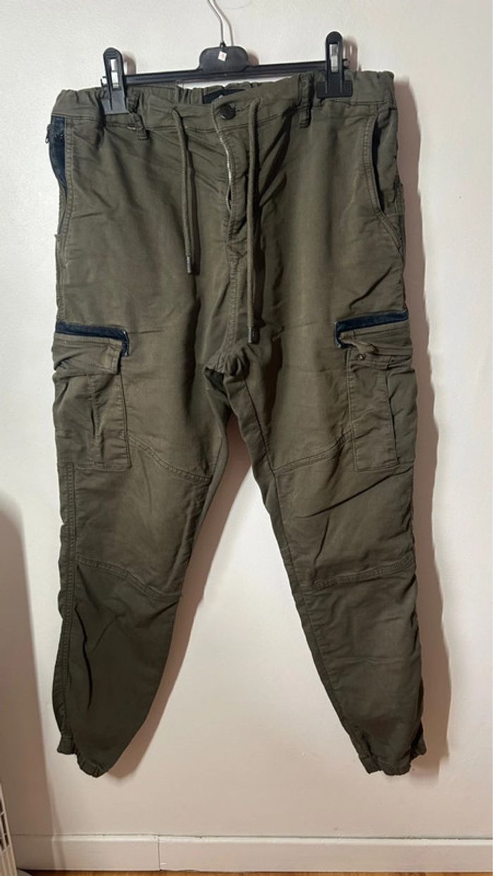 Jean jogger fit kaporal kaki