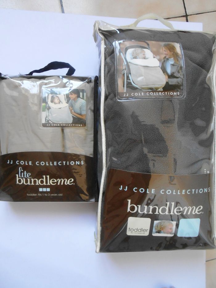 Lot de 2 chancelières JJ Cole