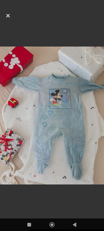 Pyjama Mickey Disney 9 mois 