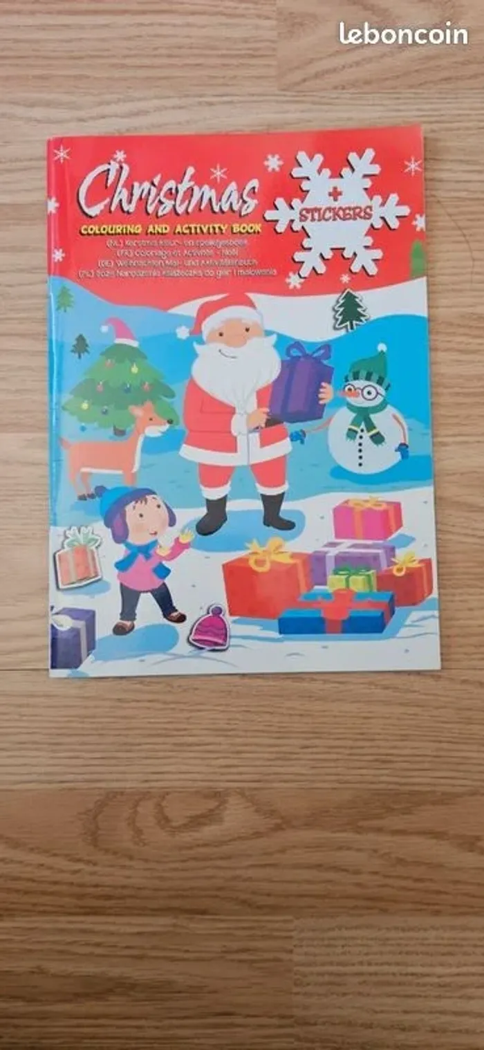 Livre coloriage Noël