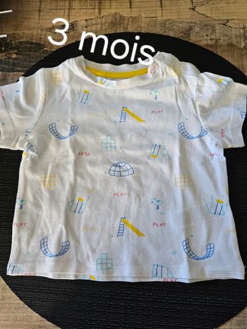 Tee-shirt 3 mois