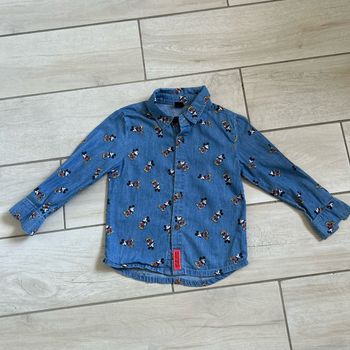 Chemise en jeans garçon