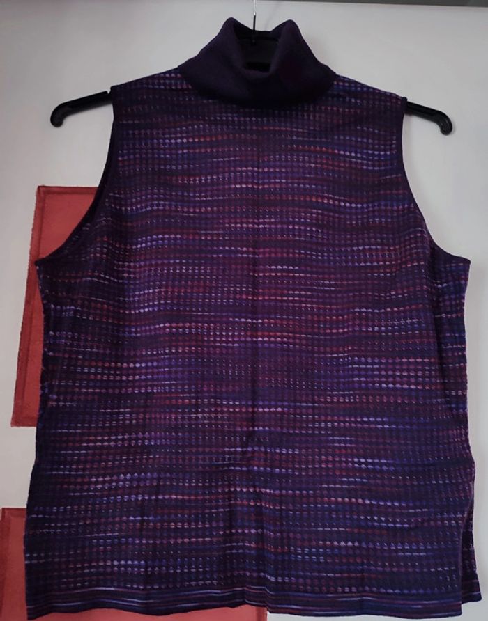 Débardeur à col femme taille L