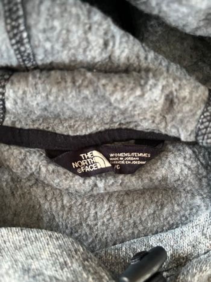 Pull chaud à capuche à enfiler – Femme – The North Face – Taille L – Gris chiné - photo numéro 4