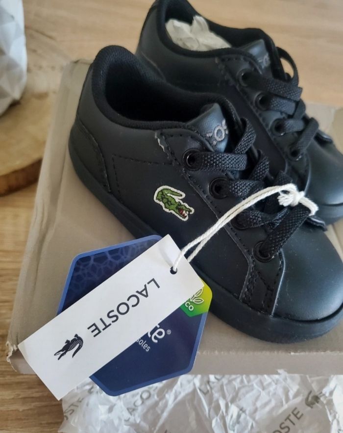 🦋 Basket Lacoste Mixte T20 🦋 - photo numéro 5