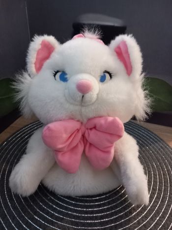 Peluche marionnette vintage Marie les Aristochats 25cm