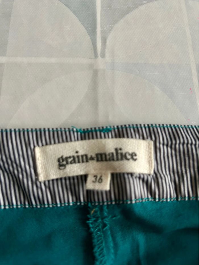 Chino femme 36 / S - Grain de malice - en très bon état - photo numéro 3