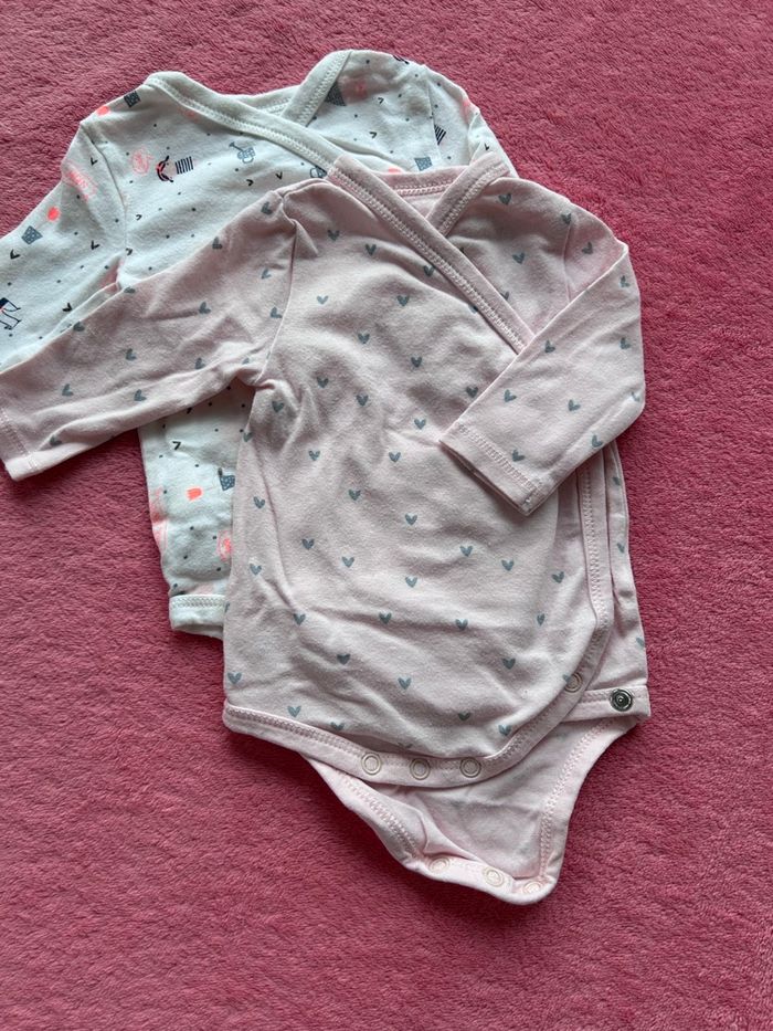 Lot de bodies manches longues - photo numéro 2