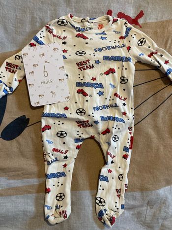 Pyjama léger manches longues 6 mois