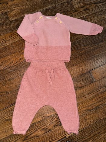 ensemble H&M maille 1-2 mois