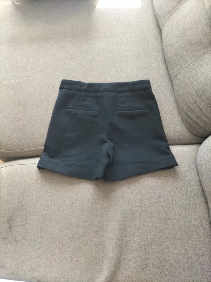 Jupe short Bleu marine Zara - photo numéro 3