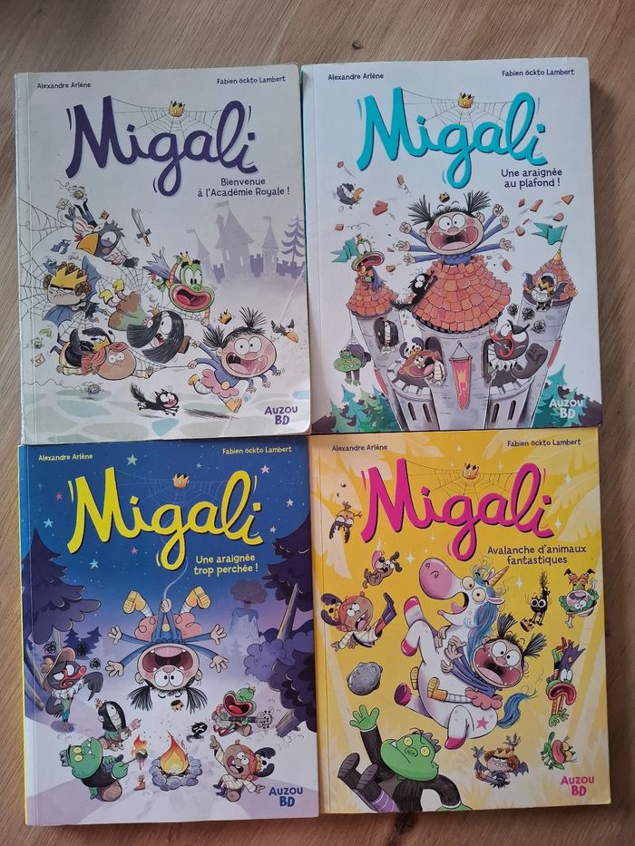 Lot livre bd migali