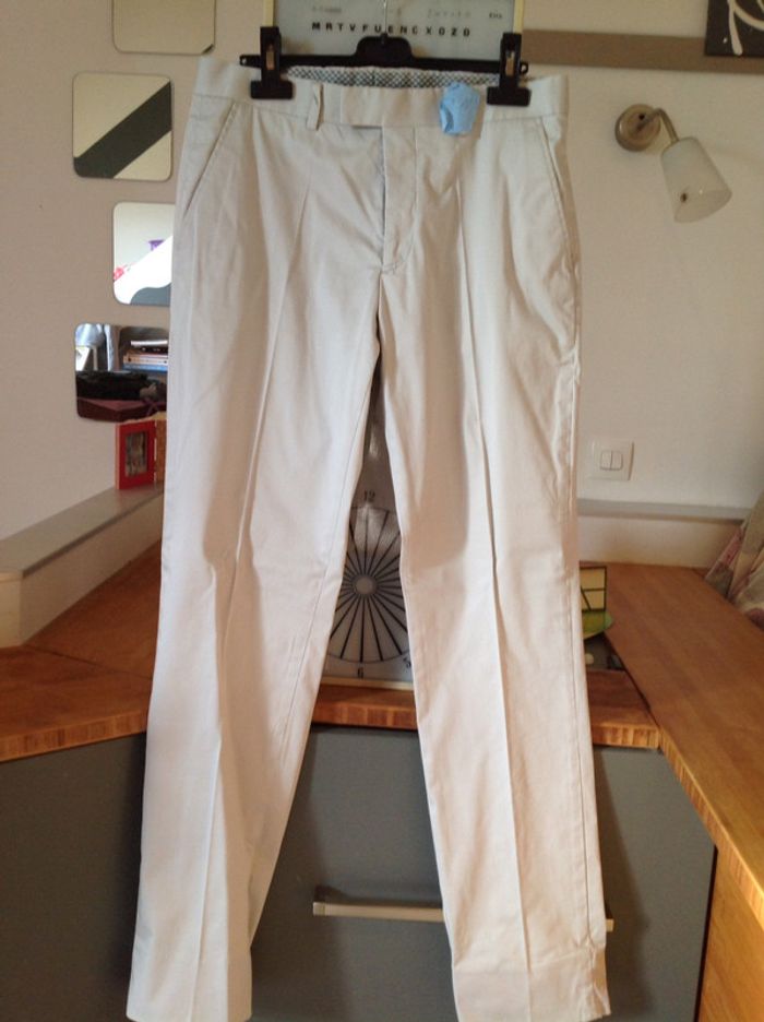 Pantalon de costume beige Jules