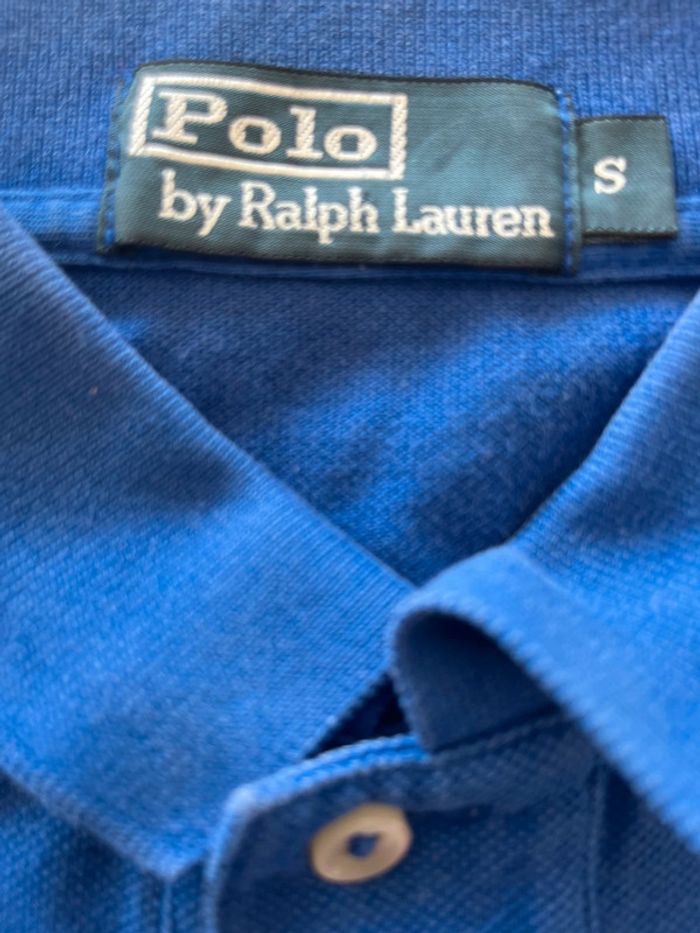 Polo Ralph Lauren Bleu Taille S - photo numéro 3
